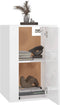 vidaXL - Tv-wandmeubel - 40x34,5x60 - cm - hoogglans - wit