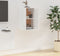 vidaXL - Tv-wandmeubel - 40x34,5x60 - cm - hoogglans - wit