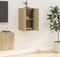 vidaXL - Tv-wandmeubel - 40x34,5x60 - cm - sonoma - eikenkleurig