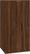 vidaXL - Tv-wandmeubel - 40x34,5x80 - cm - bruin - eikenkleur