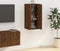 vidaXL - Tv-wandmeubel - 40x34,5x80 - cm - bruin - eikenkleur