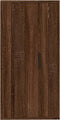 vidaXL - Tv-wandmeubel - 40x34,5x80 - cm - bruin - eikenkleur
