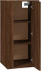 vidaXL - Tv-wandmeubel - 40x34,5x80 - cm - bruin - eikenkleur