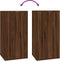 vidaXL - Tv-wandmeubel - 40x34,5x80 - cm - bruin - eikenkleur