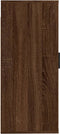 vidaXL - Tv-wandmeubel - 40x34,5x80 - cm - bruin - eikenkleur