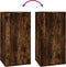 vidaXL - Tv-wandmeubel - 40x34,5x80 - cm - gerookt - eikenkleurig
