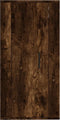 vidaXL - Tv-wandmeubel - 40x34,5x80 - cm - gerookt - eikenkleurig