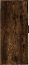 vidaXL - Tv-wandmeubel - 40x34,5x80 - cm - gerookt - eikenkleurig