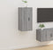 vidaXL - Tv-wandmeubel - 40x34,5x80 - cm - grijs - sonoma - eikenkleurig