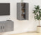 vidaXL - Tv-wandmeubel - 40x34,5x80 - cm - grijs - sonoma - eikenkleurig