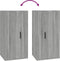 vidaXL - Tv-wandmeubel - 40x34,5x80 - cm - grijs - sonoma - eikenkleurig
