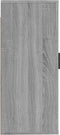 vidaXL - Tv-wandmeubel - 40x34,5x80 - cm - grijs - sonoma - eikenkleurig