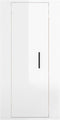 vidaXL - Tv-wandmeubel - 40x34,5x80 - cm - hoogglans - wit