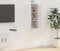 vidaXL - Tv-wandmeubel - 40x34,5x80 - cm - hoogglans - wit
