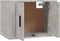 vidaXL - Tv-wandmeubel - 57x34,5x40 - cm - betongrijs