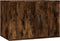 vidaXL - Tv-wandmeubel - 57x34,5x40 - cm - gerookt - eikenkleurig
