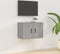 vidaXL - Tv-wandmeubel - 57x34,5x40 - cm - grijs - sonoma - eikenkleurig