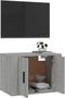 vidaXL - Tv-wandmeubel - 57x34,5x40 - cm - grijs - sonoma - eikenkleurig