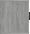 vidaXL - Tv-wandmeubel - 57x34,5x40 - cm - grijs - sonoma - eikenkleurig