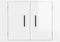 vidaXL - Tv-wandmeubel - 57x34,5x40 - cm - hoogglans - wit