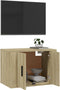 vidaXL - Tv-wandmeubel - 57x34,5x40 - cm - sonoma - eikenkleurig