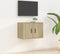 vidaXL - Tv-wandmeubel - 57x34,5x40 - cm - sonoma - eikenkleurig
