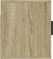 vidaXL - Tv-wandmeubel - 57x34,5x40 - cm - sonoma - eikenkleurig