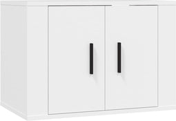 vidaXL - Tv-wandmeubel - 57x34,5x40 - cm - wit