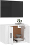 vidaXL - Tv-wandmeubel - 57x34,5x40 - cm - wit