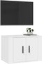 vidaXL - Tv-wandmeubel - 57x34,5x40 - cm - wit
