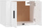 vidaXL - Tv-wandmeubel - 57x34,5x40 - cm - wit