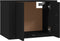 vidaXL - Tv-wandmeubel - 57x34,5x40 - cm - zwart