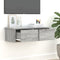 vidaXL - Tv-wandmeubel - 60x26x18,5 - cm - bewerkt - hout - grijs - sonoma - eiken