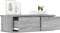 vidaXL - Tv-wandmeubel - 60x26x18,5 - cm - bewerkt - hout - grijs - sonoma - eiken