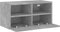 vidaXL - Tv-wandmeubel - 60x30x30 - cm - bewerkt - hout - betongrijs