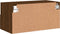vidaXL - Tv-wandmeubel - 60x30x30 - cm - bewerkt - hout - bruin - eikenkleur