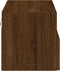 vidaXL - Tv-wandmeubel - 60x30x30 - cm - bewerkt - hout - bruin - eikenkleur