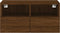 vidaXL - Tv-wandmeubel - 60x30x30 - cm - bewerkt - hout - bruin - eikenkleur