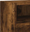 vidaXL - Tv-wandmeubel - 60x30x30 - cm - bewerkt - hout - gerookt - eikenkleurig