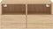 vidaXL - Tv-wandmeubel - 60x30x30 - cm - bewerkt - hout - sonoma - eikenkleurig