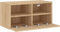 vidaXL - Tv-wandmeubel - 60x30x30 - cm - bewerkt - hout - sonoma - eikenkleurig