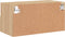 vidaXL - Tv-wandmeubel - 60x30x30 - cm - bewerkt - hout - sonoma - eikenkleurig