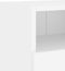 vidaXL - Tv-wandmeubel - 60x30x30 - cm - bewerkt - hout - wit