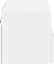 vidaXL - Tv-wandmeubel - 60x30x30 - cm - bewerkt - hout - wit