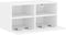 vidaXL - Tv-wandmeubel - 60x30x30 - cm - bewerkt - hout - wit