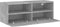 vidaXL - Tv-wandmeubel - 80x30x30 - cm - bewerkt - hout - betongrijs