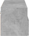 vidaXL - Tv-wandmeubel - 80x30x30 - cm - bewerkt - hout - betongrijs