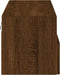 vidaXL - Tv-wandmeubel - 80x30x30 - cm - bewerkt - hout - bruin - eikenkleur