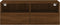 vidaXL - Tv-wandmeubel - 80x30x30 - cm - bewerkt - hout - bruin - eikenkleur