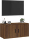 vidaXL - Tv-wandmeubel - 80x34,5x40 - cm - bruin - eikenkleur
